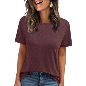 Summer Tops Women Spring Short Sleeve Shirts Beach Vacation Outfits